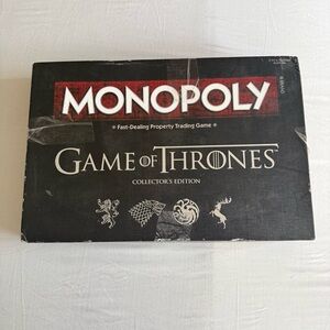 Monopoly Game Of Thrones Collectors Edition Missing 1 Token Replacement Parts